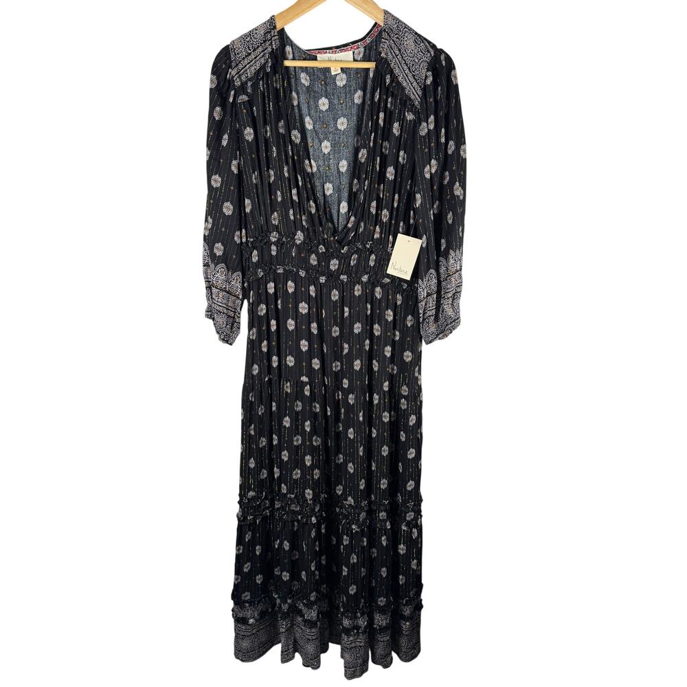 Nurture by Westbound Maxi Dress Metallic Large